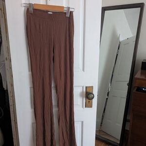 Aritzia Sunday Best Tate Pants in Epicurean Brown